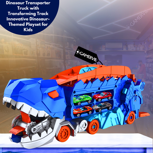 Dinosaur Transporter Truck with Transforming Track