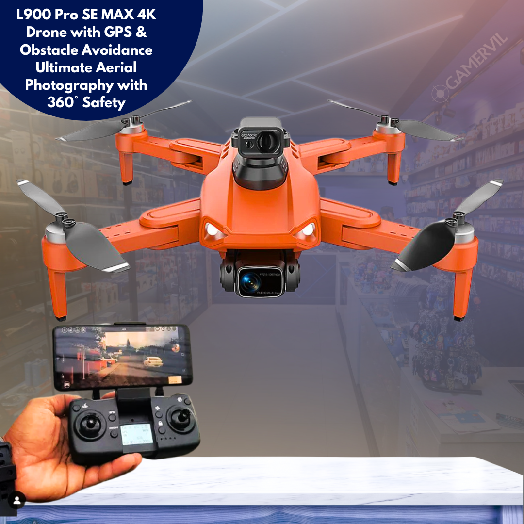 L900 Pro SE MAX 4K Drone with GPS & 360° Obstacle Avoidance