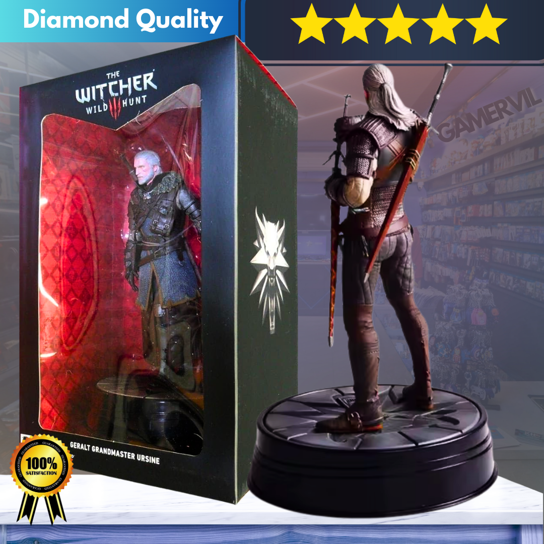 Geralt of Rivia Action Figure - 24cm PVC Model Collectible