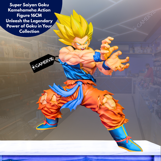 Super Saiyan Goku Kamehameha Action Figure 16CM