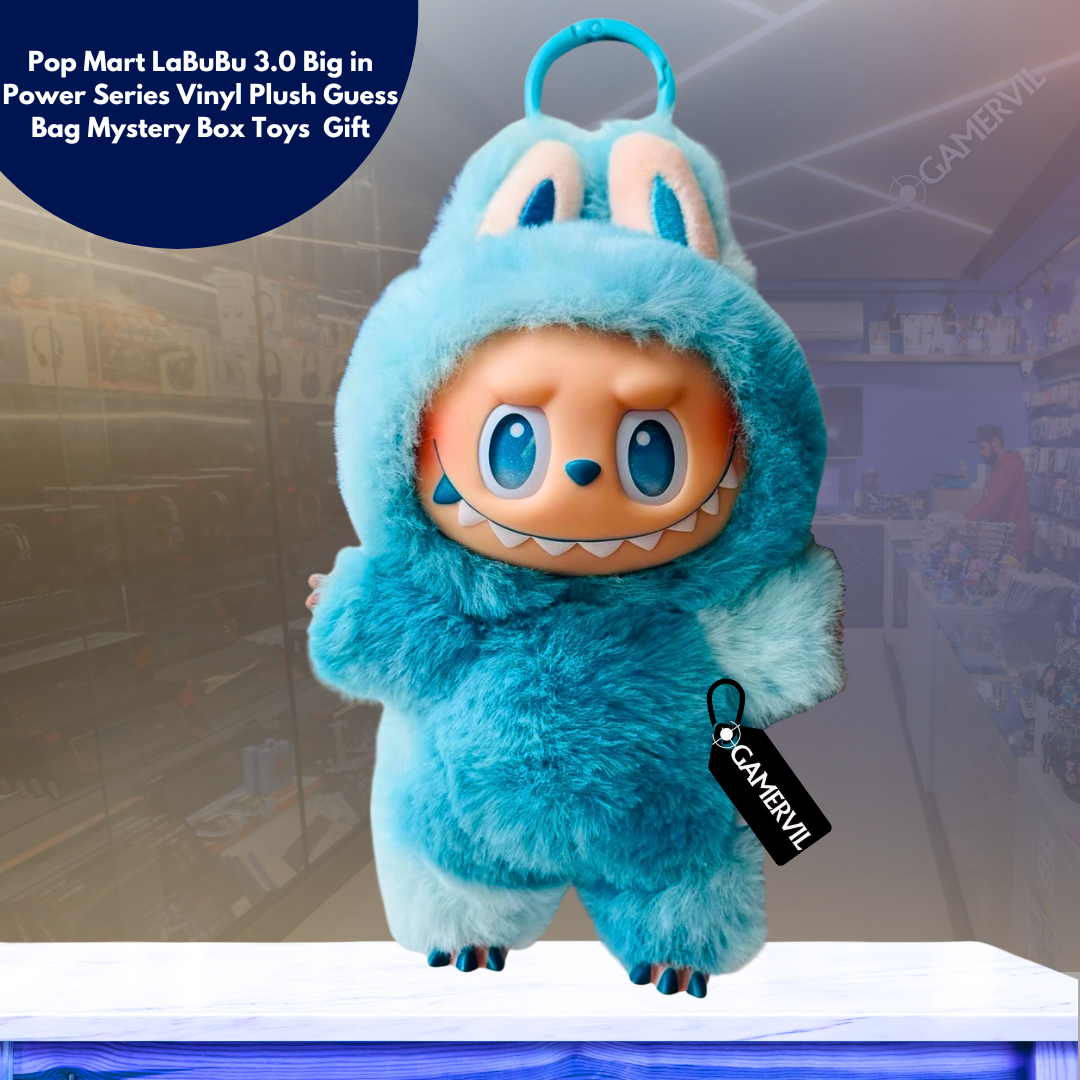 Buy 1 and Get 1  Random Item Free - Pop Mart LaBuBu 3.0 Big in Power Series Vinyl Plush Blind Box  - Perfect Gift