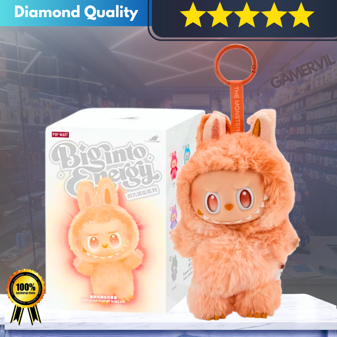Buy 1 and Get 1  Random Item Free - Pop Mart LaBuBu 3.0 Big in Power Series Vinyl Plush Blind Box  - Perfect Gift
