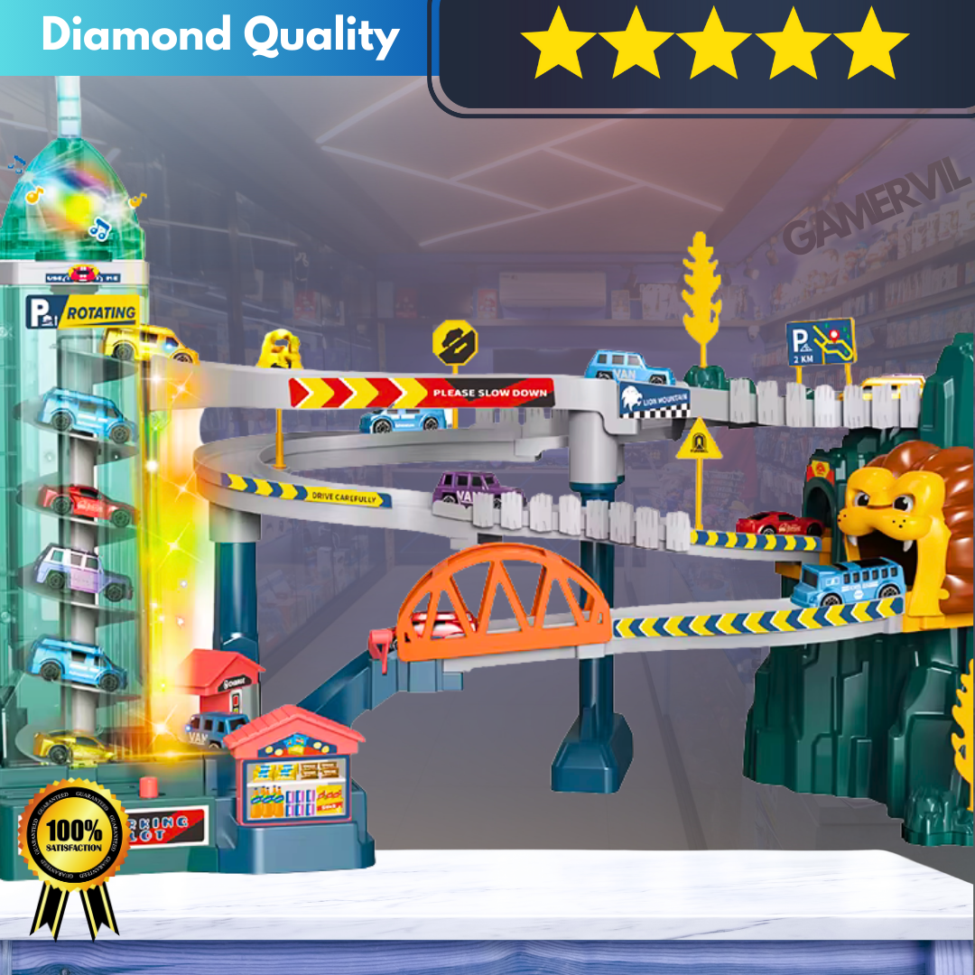 Lion King Adventure Car Track for Kids