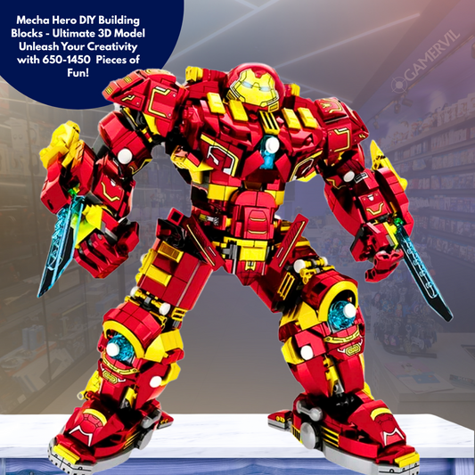 Mecha Hero DIY Building Blocks - Ultimate 3D Model
