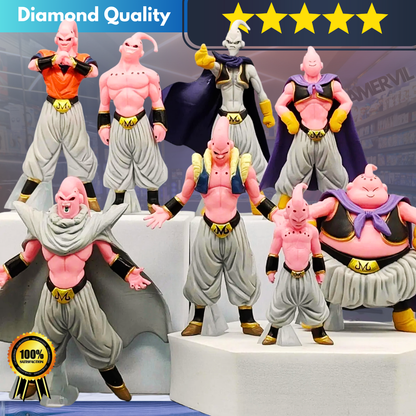 Majin Buu Figurines Set - Iconic Anime Collectibles