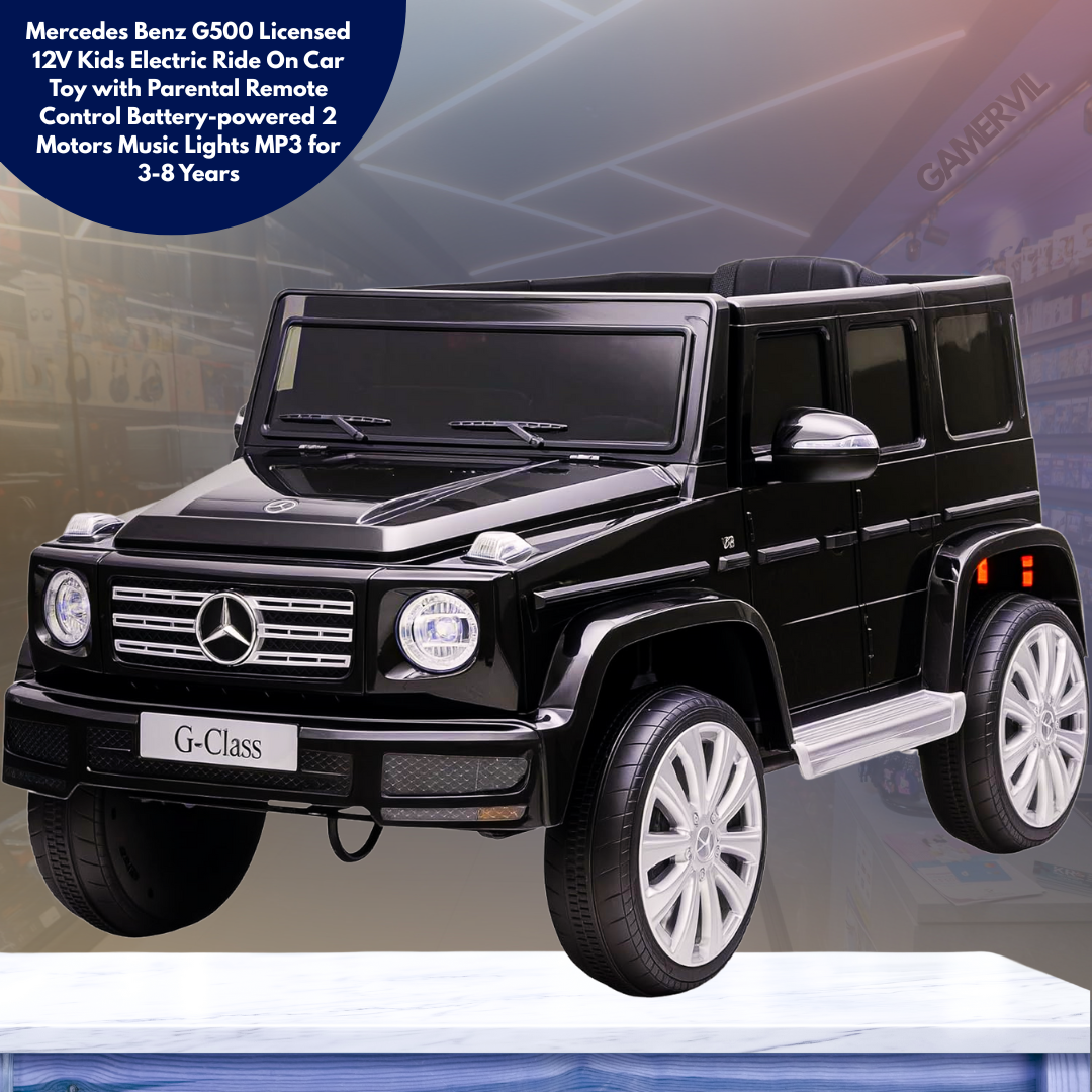 HOMCOM Mercedes Benz G500 12V Kids Ride-On Car with Remote