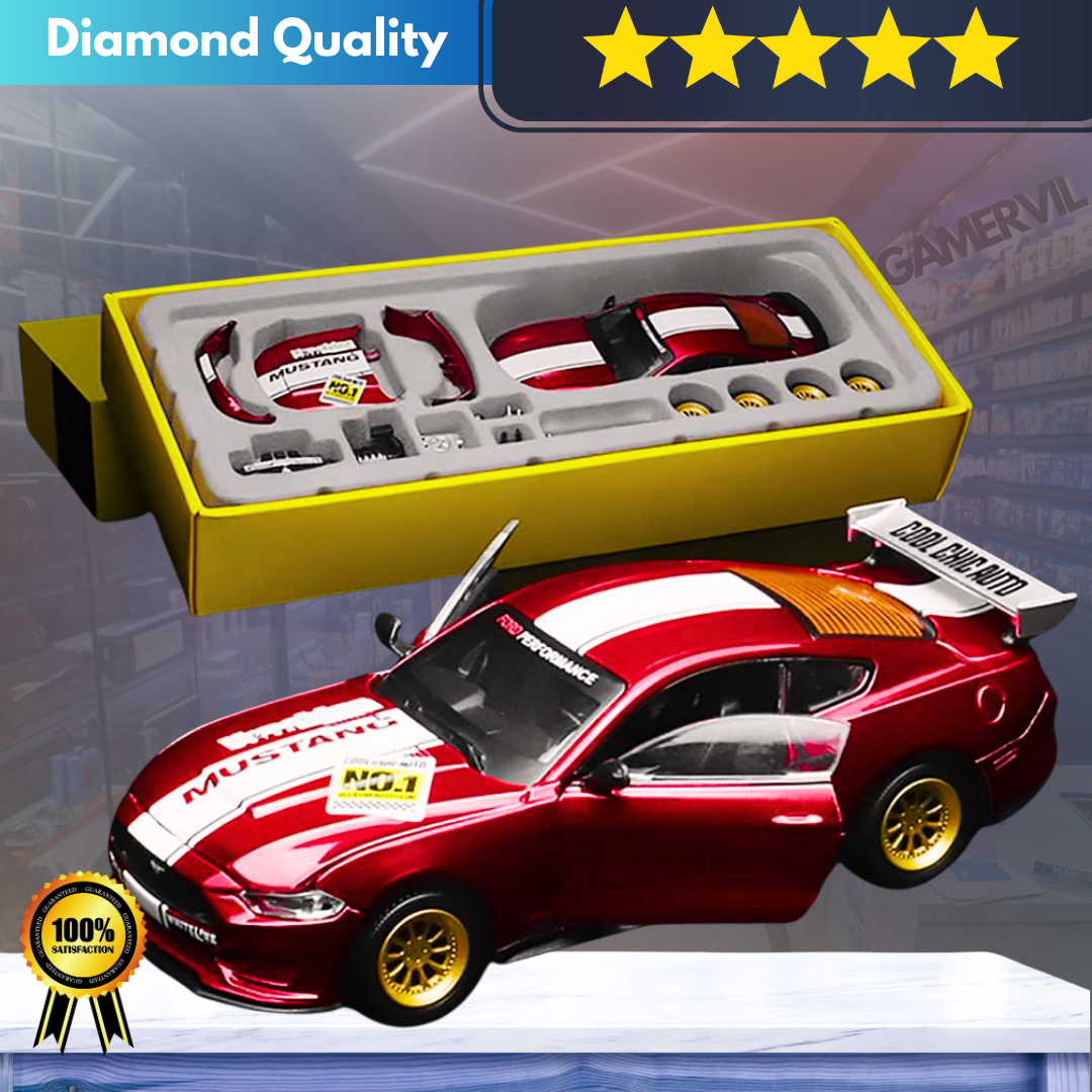 Buy 1 Get 2 - Customizable 1:43 Ford Mustang Alloy Model Kit