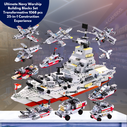 Ultimate Navy Warship Building Blocks Set