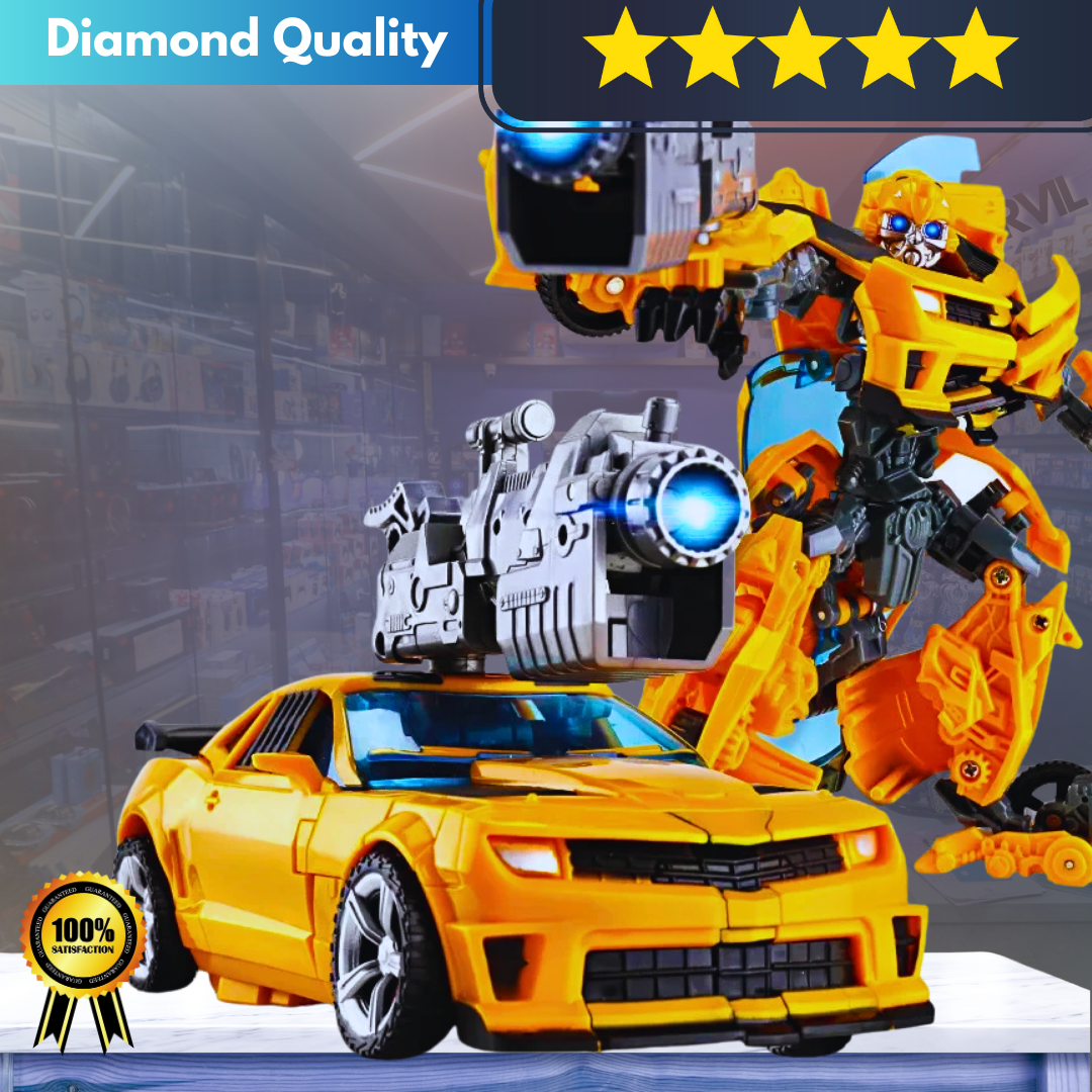 Optimus Prime Action Figure - Transforming Robot Car Toy