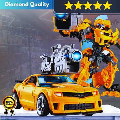 Optimus Prime Action Figure - Transforming Robot Car Toy