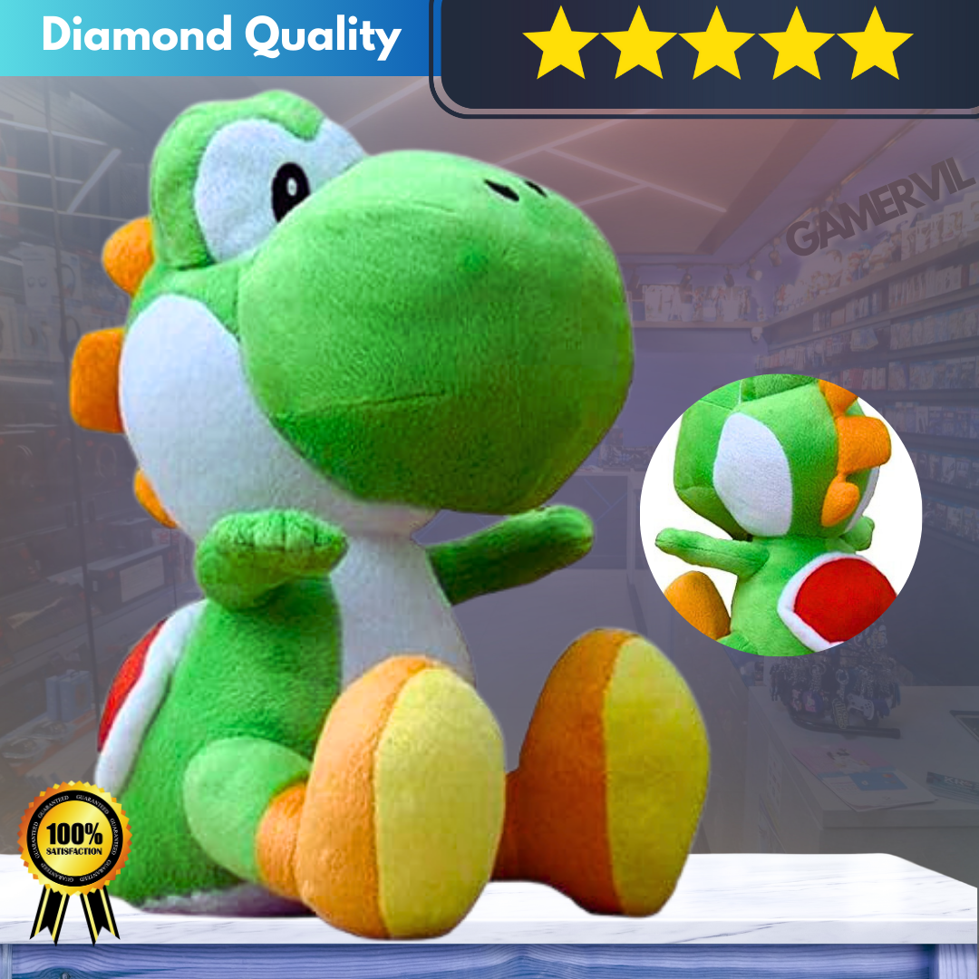 Buy Mario, Get 2 Random - Super Mario Bros Plush Doll Mario Luigi Yoshi Peach Bowser JR Mushroom Peluche Dolls Koopa Troopa Backpack Anime Cartoon Plushie