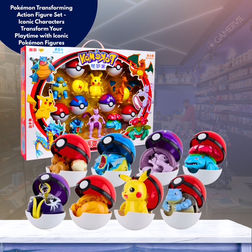 Buy 1 Get 2 - Pokémon Transforming Action Figure Set