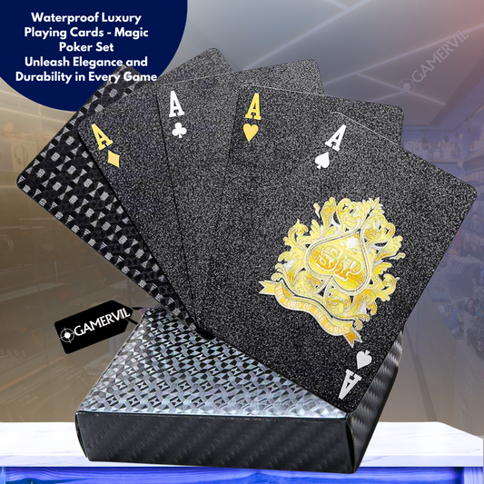 Waterproof Luxury Playing Cards - Magic Poker Set