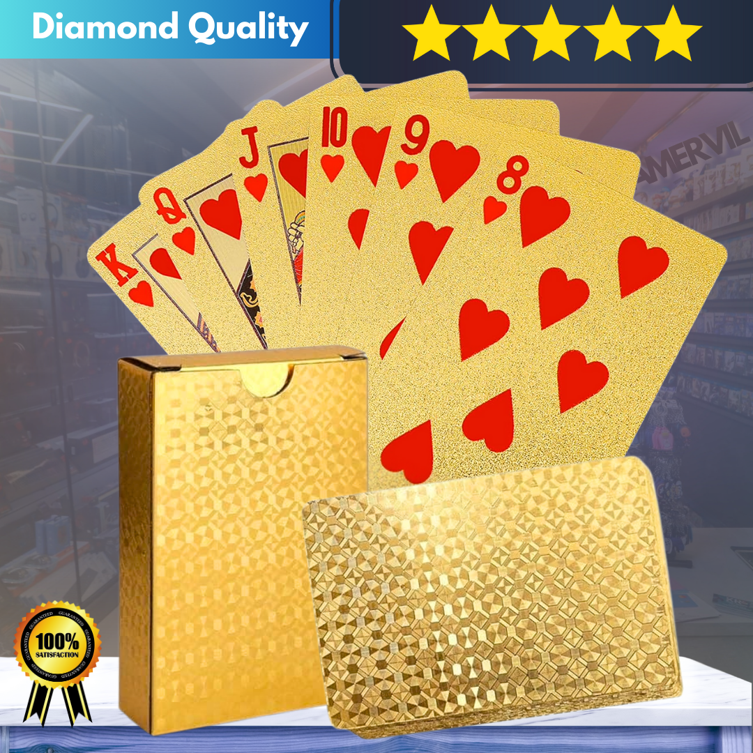 Waterproof Luxury Playing Cards - Magic Poker Set