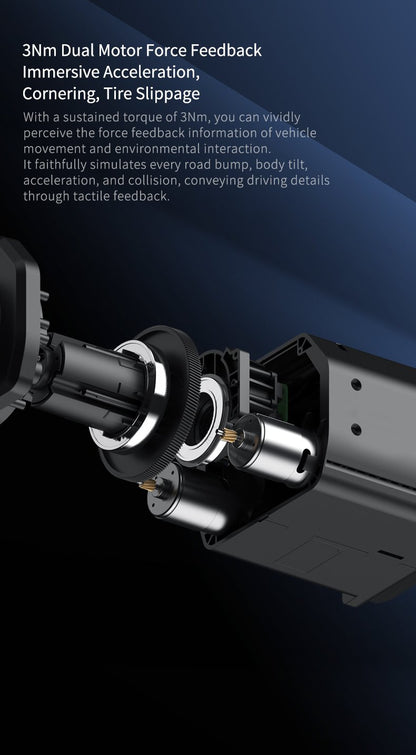PXN V99 Gaming Steering Wheel for PC Windows/PS4/Switch/Xbox One/Xbox Series X/S