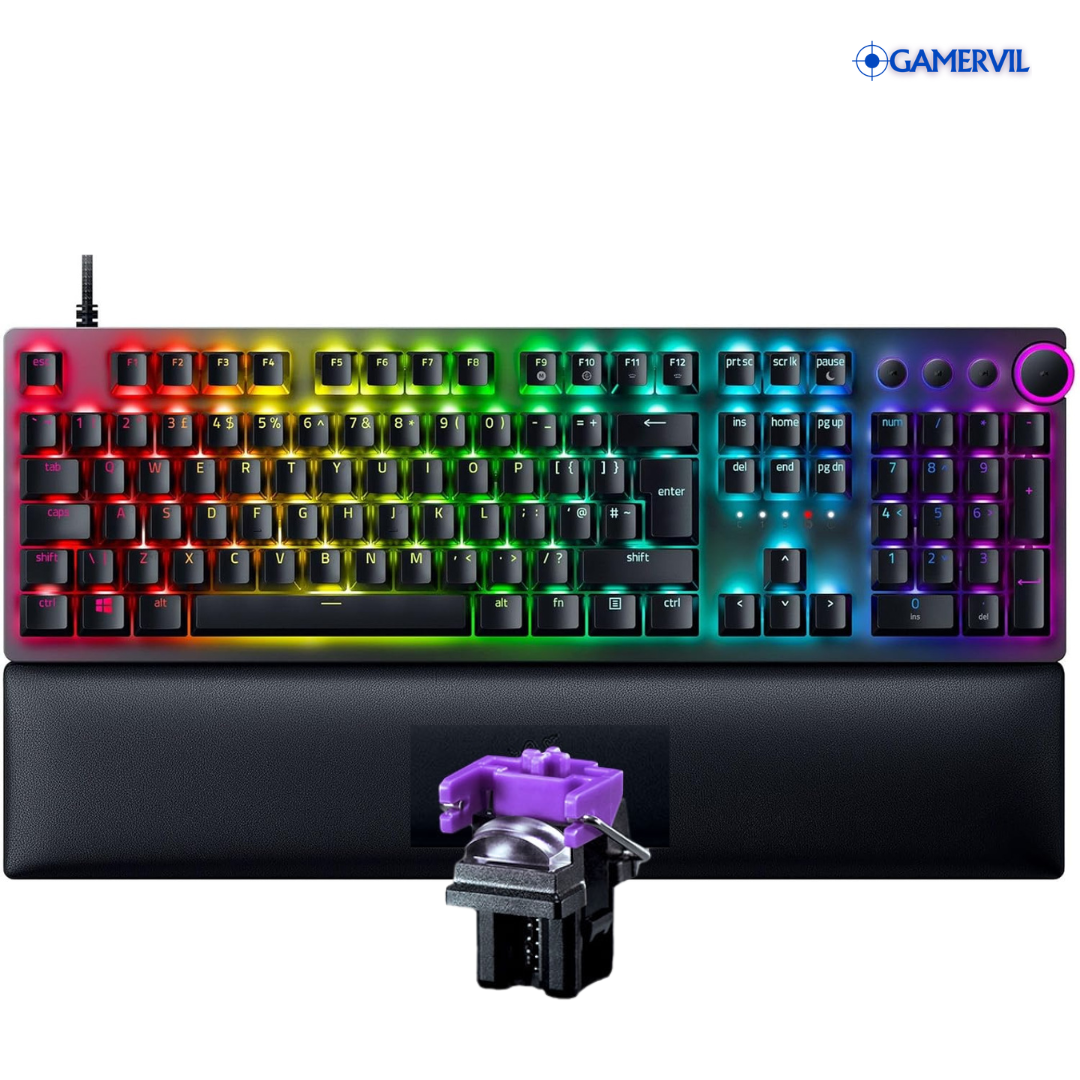 Razer Huntsman V2 Optical Gaming Keyboard - Ultra Responsive