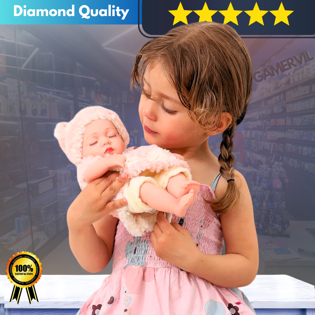 Buy 1 Get 2 - Adorable 20cm Silicone Reborn Baby Dolls - Perfect Gift