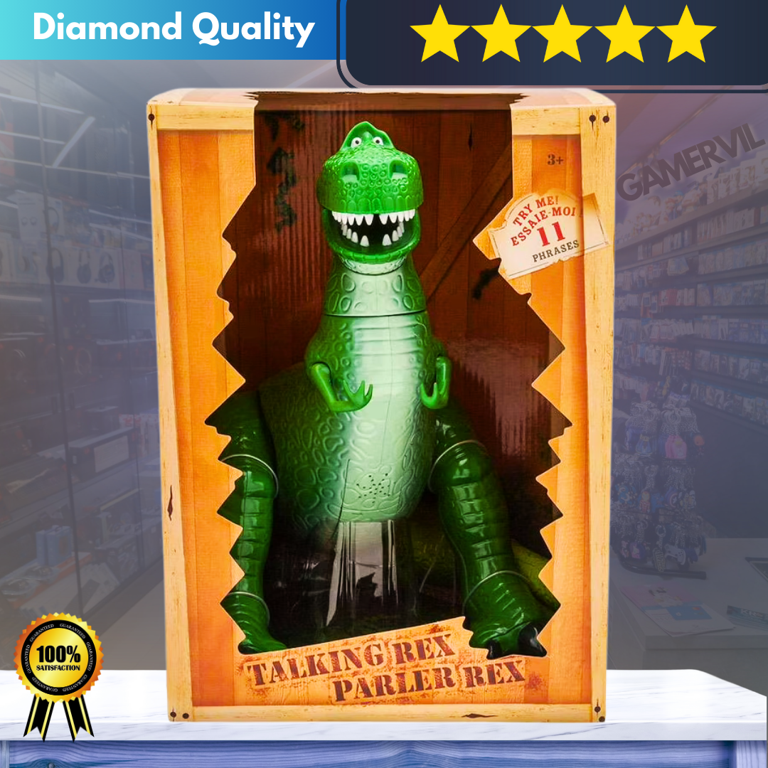 Toy Story Rex Talking Action Figure - 34cm Collectible