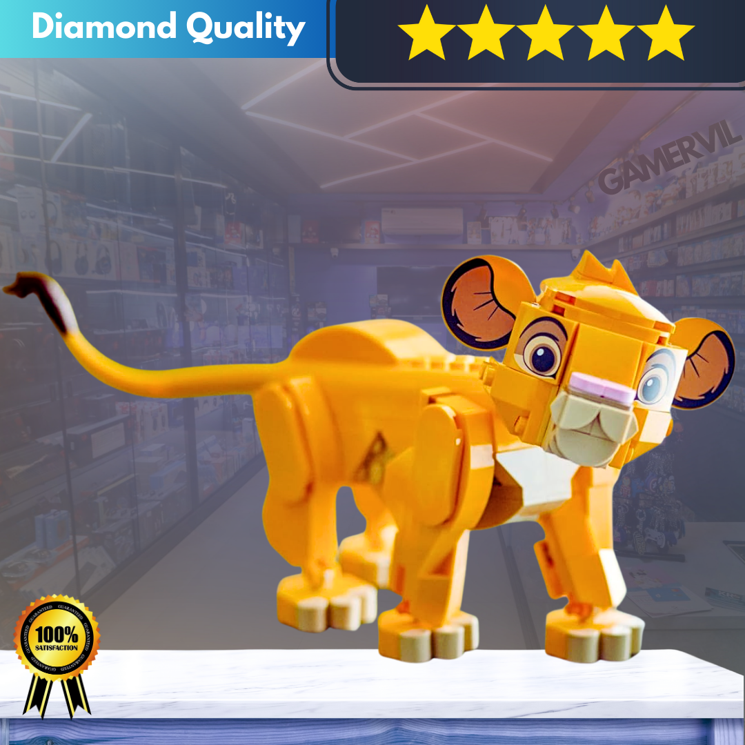 Disney Simba Building Block Set for Kids