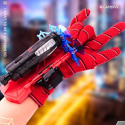 Buy 1 get 2 - Disney Spiderman Hero Launcher Rotating Spider-Man Launcher Soft Bullet Gun Suction Cup Ejection Toy Children'S Birthday Gift