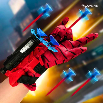 Buy 1 get 2 - Disney Spiderman Hero Launcher Rotating Spider-Man Launcher Soft Bullet Gun Suction Cup Ejection Toy Children'S Birthday Gift