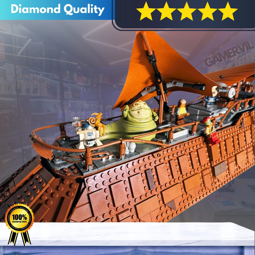 Creative Sailing Barge Model Building Blocks