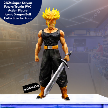 21CM Super Saiyan Future Trunks PVC Action Figure