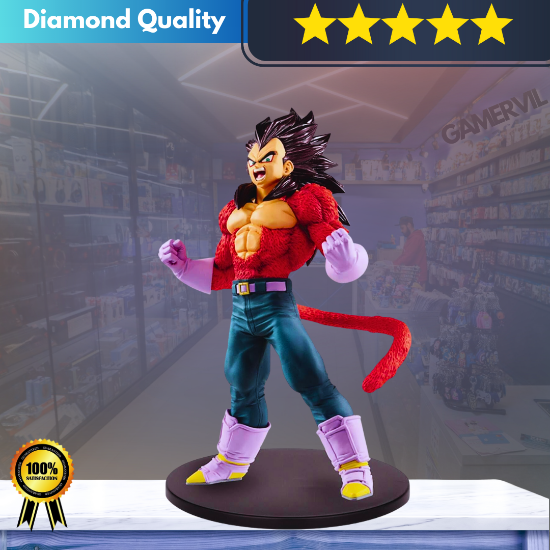 31CM Super Saiyan 4 Vegeta Figure - Collectible Anime Statue