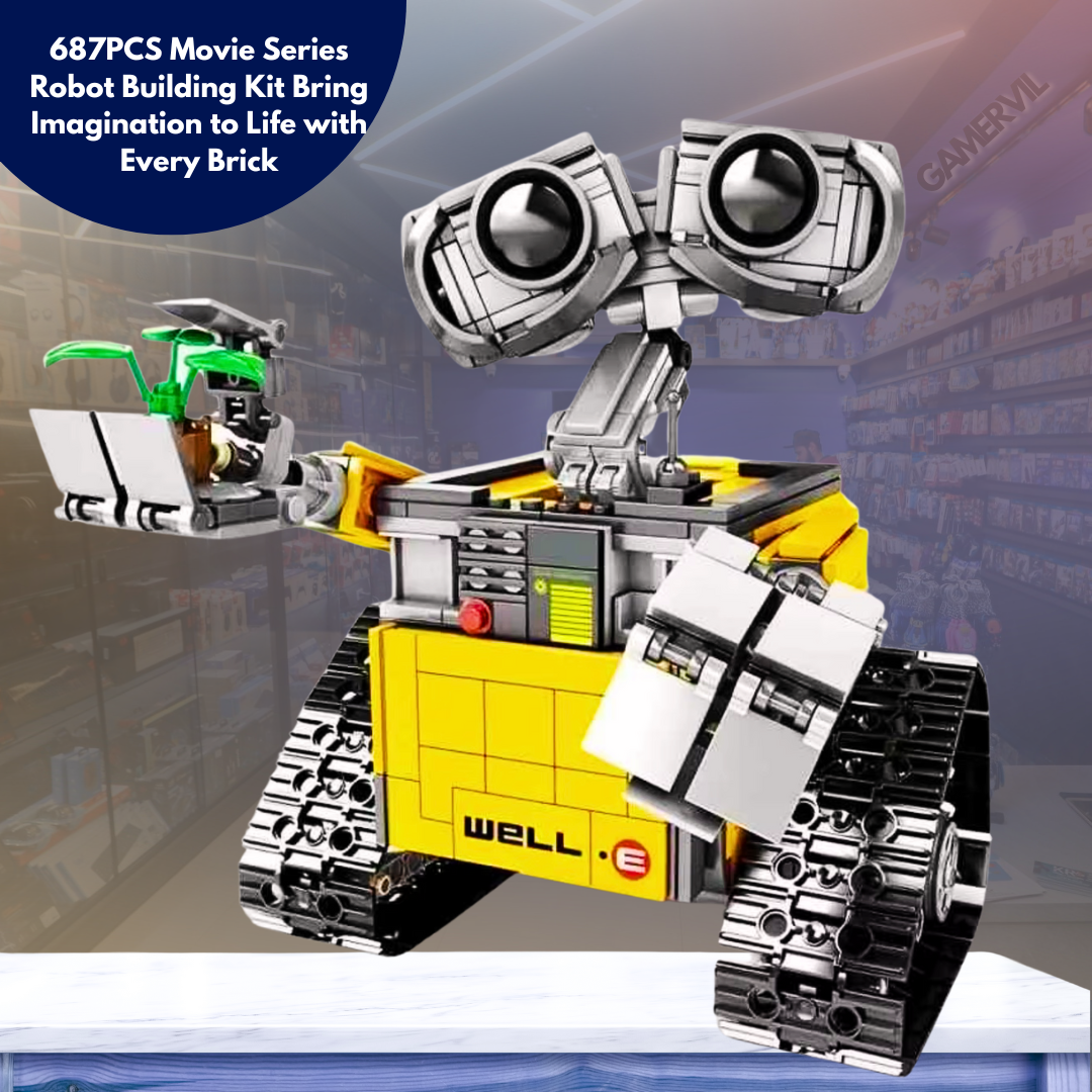 687PCS Movie Series Robot Building Kit