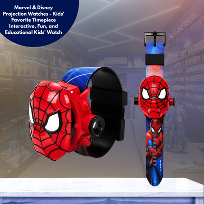 Buy 1 Get 2 Random - Marvel & Disney Projection Watches for Kids